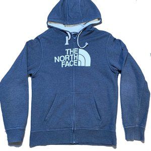 North Face Zip-Up Jacket - Blue - size Medium